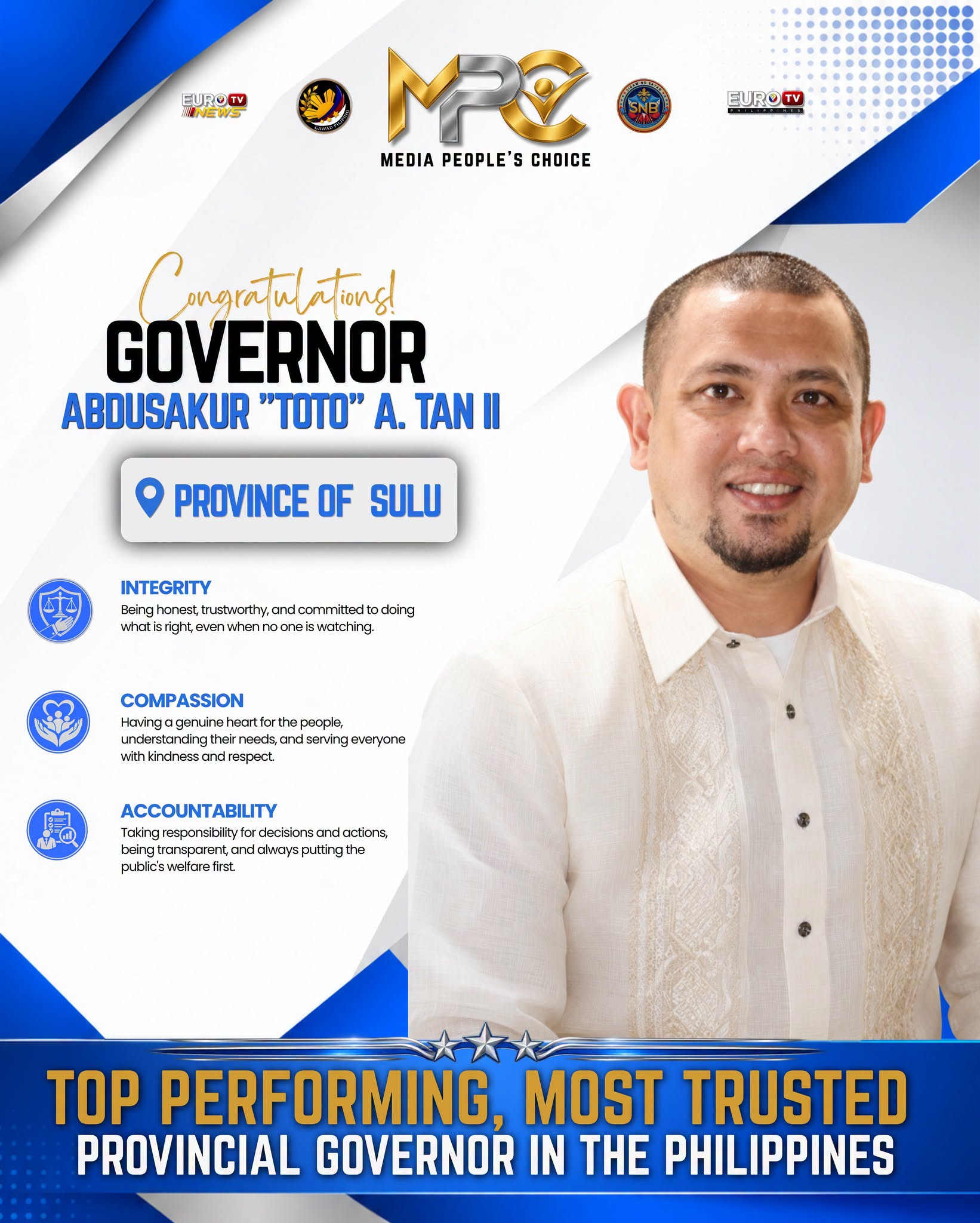 𝐌𝐄𝐃𝐈𝐀 𝐏𝐄𝐎𝐏𝐋𝐄'𝐒 𝐂𝐇𝐎𝐈𝐂𝐄 | 𝐏𝐑𝐎𝐕𝐈𝐍𝐂𝐈𝐀𝐋 𝐆𝐎𝐕𝐄𝐑𝐍𝐎𝐑 𝐑𝐄𝐂𝐎𝐆𝐍𝐈𝐓𝐈𝐎𝐍
